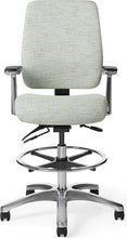Load image into Gallery viewer, OfficeMaster Chairs - AF415 - Office Master Affirm Cushioned Back Ergonomic Stool
