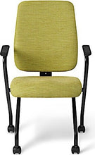 Load image into Gallery viewer, OfficeMaster Chairs - AF470N - Office Master Affirm Fixed Arms Cushioned Back Ergonomic Side Chair
