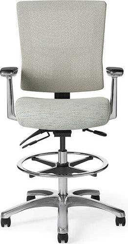 OfficeMaster Chairs - AF515 - Office Master Affirm Armless Ergonomic Stool