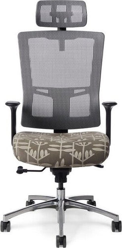 OfficeMaster Chairs - AF519 - Office Master Affirm Management High Back Ergonomic Chair with Headrest