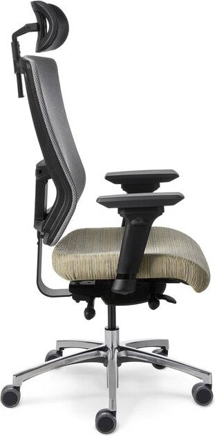 OM Seating - AF529-3 - Office Master Affirm Executive High Back Ergonomic Chair with Headrest