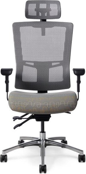 OM Seating - AF579 - Office Master Affirm Simple Task High Back Ergonomic Chair with Headrest