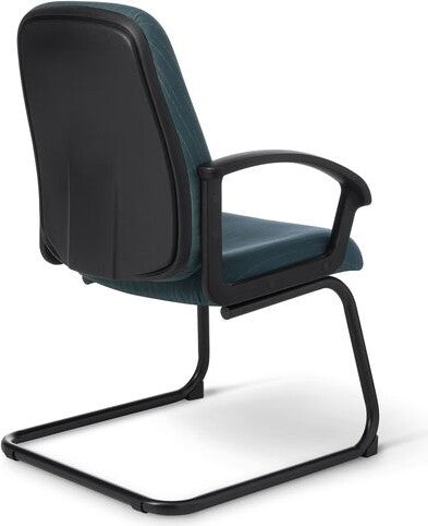 OM Seating - BC86S-3 - Office Master Cantilever Sled Base Budget Side/Guest Office Chair with Loop Arms