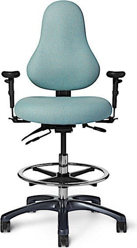 OfficeMaster Chairs - DB54 - Office Master Discovery Back Adjustable Stool