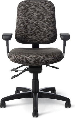 OfficeMaster Chairs - IU72 - Office Master 24-Seven Intensive Use Mid Back Ergonomic Task Chair