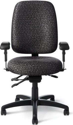 OfficeMaster Chairs - IU76 - Office Master 24-Seven Intensive Use Large Build Management Chair