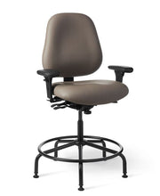 Load image into Gallery viewer, OfficeMaster Chairs - MX85IU-2 - Office Master Maxwell Heavy Duty Big Build Stool

