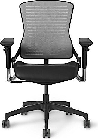OfficeMaster Chairs - OM5-B - Office Master Modern Black Regular Back Ergonomic Chair