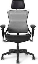 Load image into Gallery viewer, OfficeMaster Chairs - OM5-B-4 - Office Master Modern Black Regular Back Ergonomic Chair
