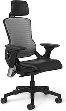Load image into Gallery viewer, OfficeMaster Chairs - OM5-B-5 - Office Master Modern Black Regular Back Ergonomic Chair
