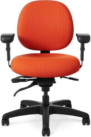 OfficeMaster Chairs - PT62 - Office Master Paramount Value Mid Back Ergonomic Office Chair