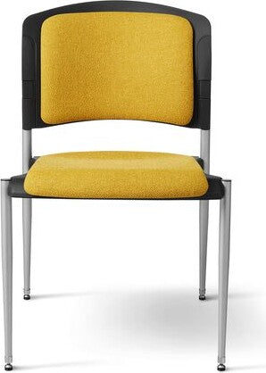 OfficeMaster Chairs - SG3C - Office Master Cushioned Back Basic Armless Stacking Chair