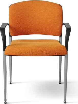 OfficeMaster Chairs - SG3W - Office Master Contoured Poly Back Stacking Chair