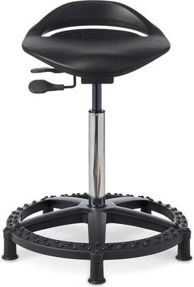 OfficeMaster Chairs - WS16 - Office Master Utility Workstool with Ring Base