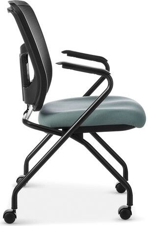 OM Seating - YS70N-2 - Office Master Yes Mesh Back Ergonomic Office Guest Chair
