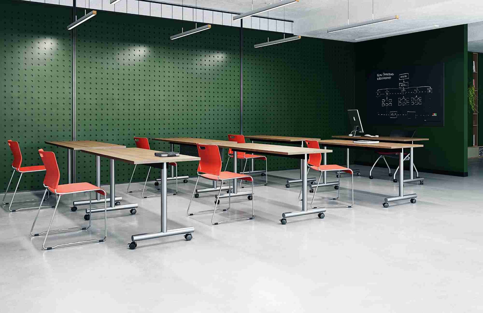 Special T - BV.KINGFLIP-2448-13 - Special T Kingston Rectangular Flip & Nest Multi-Purpose Table