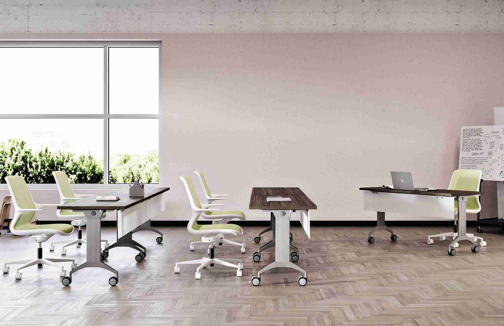 Special T - BV.LINK-2448-13 - Special T Link Rectangular Flip & Nest Table