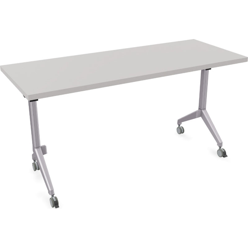 Special T - oneDCAL-2448-10 - Special T Caliber Rectangular Flip & Nest Training Room Table