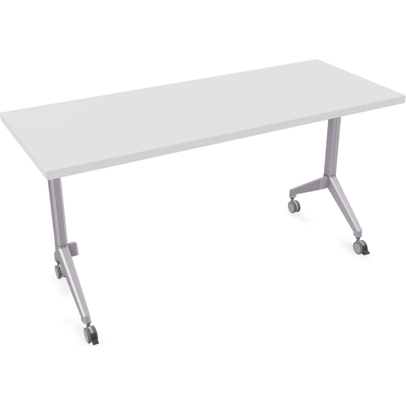 Special T - oneDCAL-2448-7 - Special T Caliber Rectangular Flip & Nest Training Room Table
