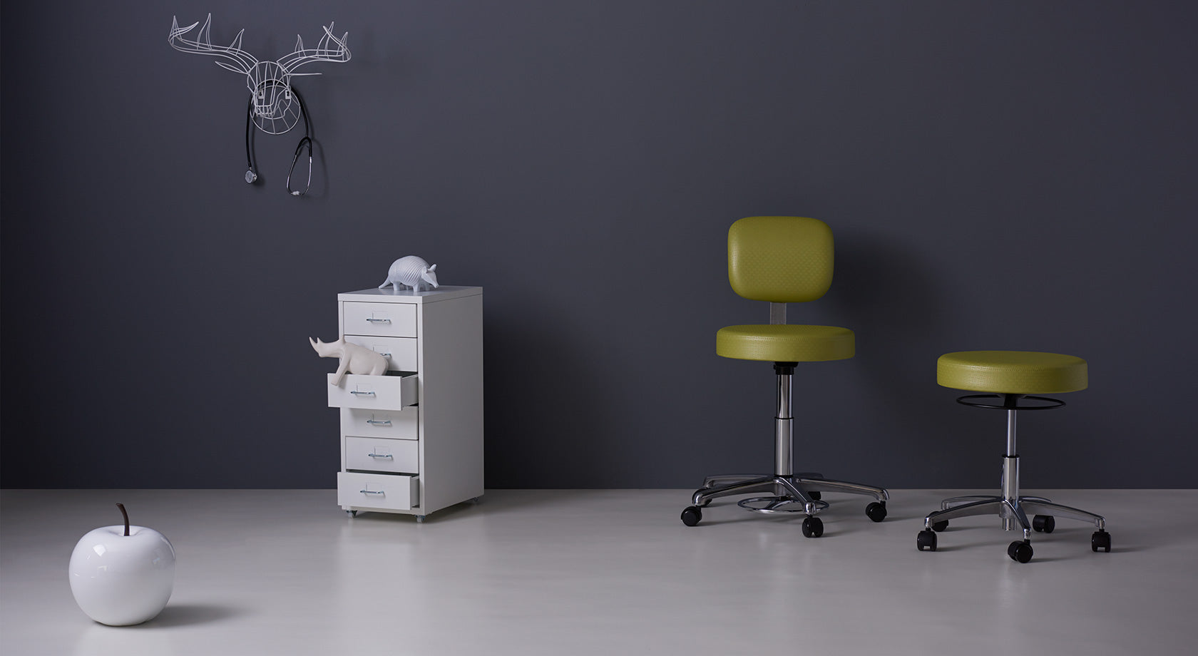 Office Master Chairs Exam Room Stools (CL)