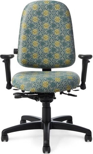 OM Seating - 7780 - Office Master Paramount Medium Build Ergonomic Office Chair With Lumbar Support