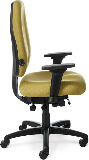 OM Seating - 7878-2 - Office Master Paramount Large Build Ergonomic Office Chair with Lumbar Support