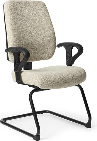 OM Seating - AF411S-2 - Office Master Affirm Cushioned High Back Ergonomic Side Chair