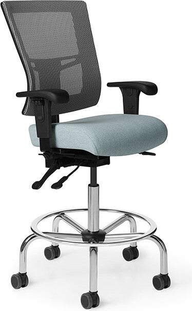 OM Seating - AF513-2 - Office Master Affirm Armless Ergonomic Stool