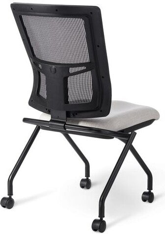 OM Seating - AF571N-3 - Office Master Affirm Mid Back Ergonomic Office Guest Chair Armless