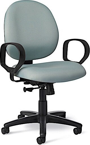 OfficeMaster Chairs - BC85-2 - Office Master Budget Management Low Back Ergonomic Office Chair