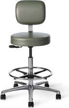 Load image into Gallery viewer, OfficeMaster Chairs - CL23 - Office Master Exam Room Stool with Back Rest and Footring

