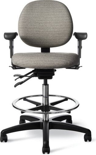 OM Seating - CL45EZ - Office Master Classic Health Care Drafting Chair with Footring