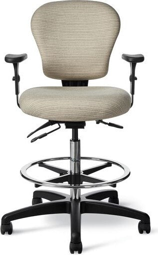 OM Seating - CL47 - Office Master Classic Task Chair with Footring