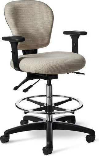 OM Seating - CL47-2 - Office Master Classic Task Chair with Footring