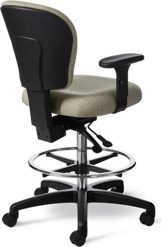 OM Seating - CL47-3 - Office Master Classic Task Chair with Footring