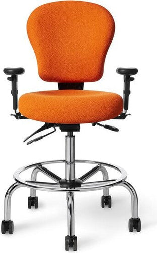 OfficeMaster Chairs - PAC53-LS - Office Master Classic Small Build Multi Functional Ergonomic Lab Stool
