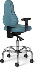 Load image into Gallery viewer, OfficeMaster Chairs - DB52-3 - Office Master Discovery Back Drafting Stool
