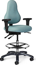 Load image into Gallery viewer, OfficeMaster Chairs - DB54-2 - Office Master Discovery Back Adjustable Stool
