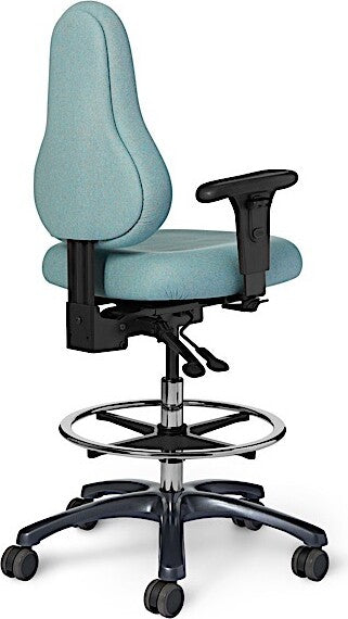 OM Seating - DB54-3 - Office Master Discovery Back Adjustable Stool