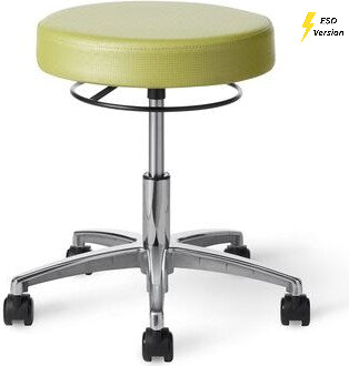 OM Seating - EF12 - Office Master Electrostatic Discharge ESD Healthcare Low Stool (Fabric)