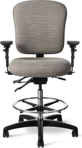 OfficeMaster Chairs - PT55IU - Office Master 24-Seven Intensive Use Ergonomic Stool