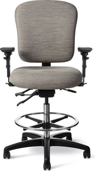 OfficeMaster Chairs - PT55IU - Office Master 24-Seven Intensive Use Ergonomic Stool