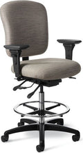 Load image into Gallery viewer, OfficeMaster Chairs - IU55-2 - Office Master 24-Seven Intensive Use Ergonomic Stool
