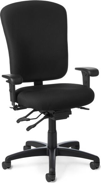 OM Seating - PT58IU-2 - Office Master 24-Seven Intensive Use High Back Ergonomic Task Chair
