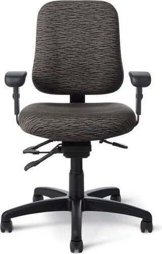 OfficeMaster Chairs - PT72IU - Office Master 24-Seven Intensive Use Mid Back Ergonomic Task Chair