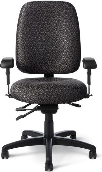 OfficeMaster Chairs - PT76IU - Office Master 24-Seven Intensive Use Large Build Management Chair