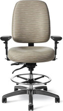 Load image into Gallery viewer, OfficeMaster Chairs - PT77HD - Office Master 24-seven Intensive Use Heavy Duty Stool
