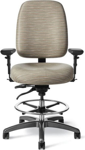 OfficeMaster Chairs - PT77HD - Office Master 24-seven Intensive Use Heavy Duty Stool