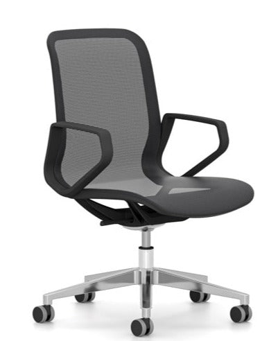 OM Seating - LN5-MID-2 - Office Master Lorien Mid-Back Mesh Chair