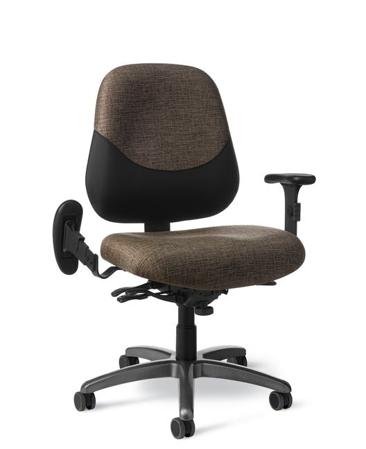 OM Seating - MX84PD-2 - Office Master Maxwell Police Department Heavy Duty Large Build Task Chair